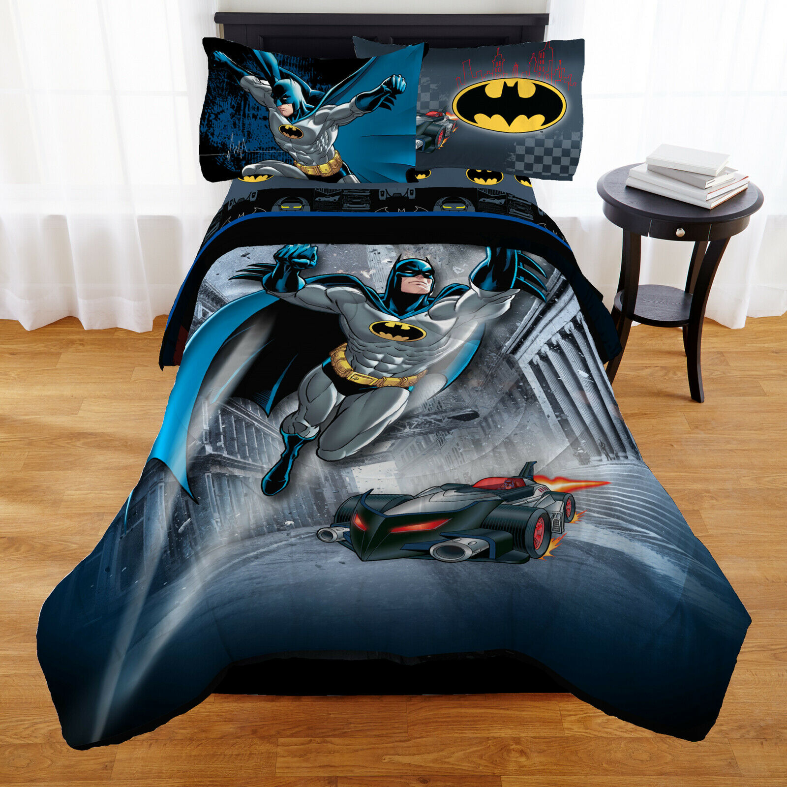 Details About Twin Size Batman Bedding Set Bed In A Bag Bedroom Comforter Sheets Pillowcase for sizing 1600 X 1600