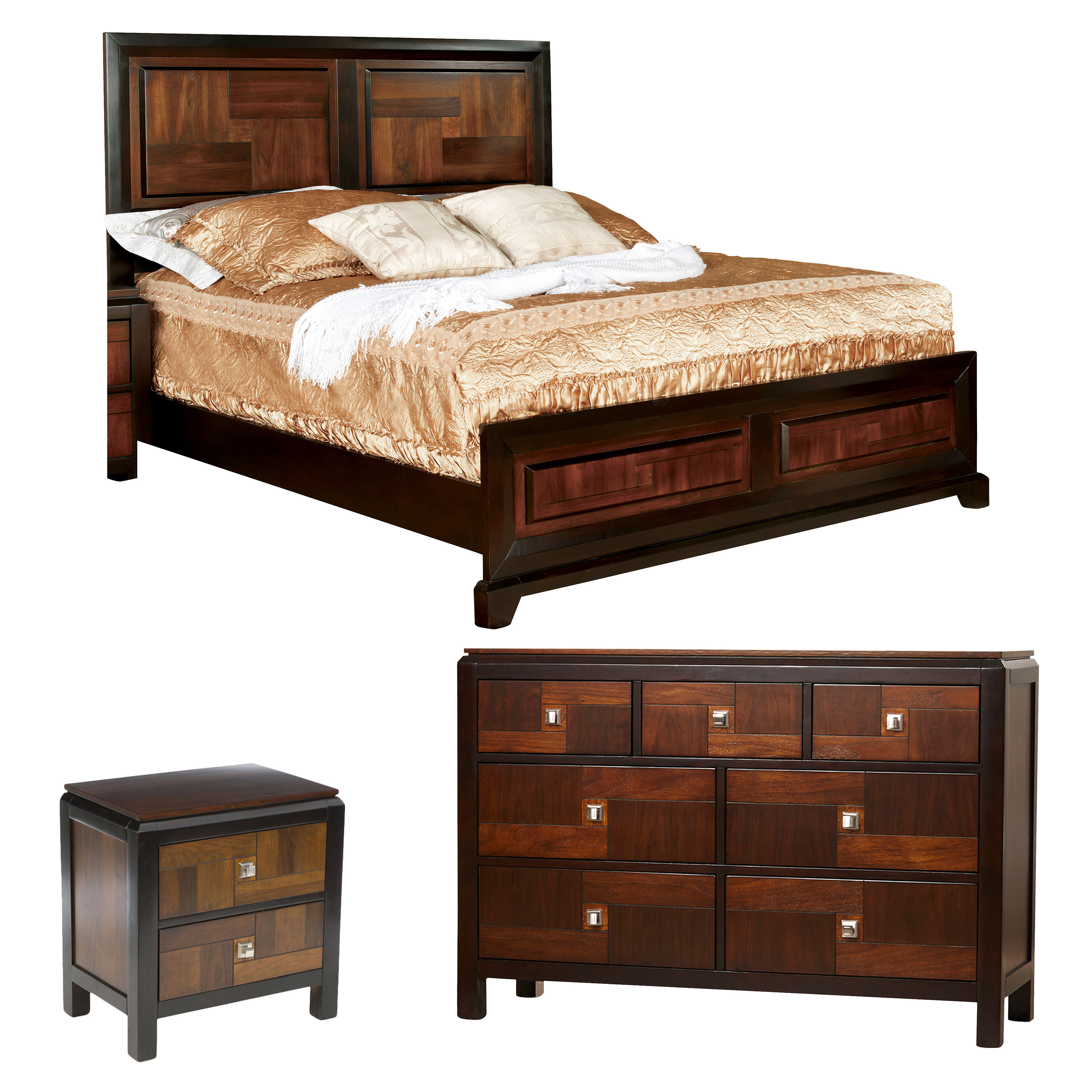 Diamondback Standard Configurable Bedroom Set intended for dimensions 3000 X 3000