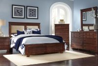 Diego Upholstered Panel Bedroom Set Espresso Pine regarding dimensions 1402 X 900