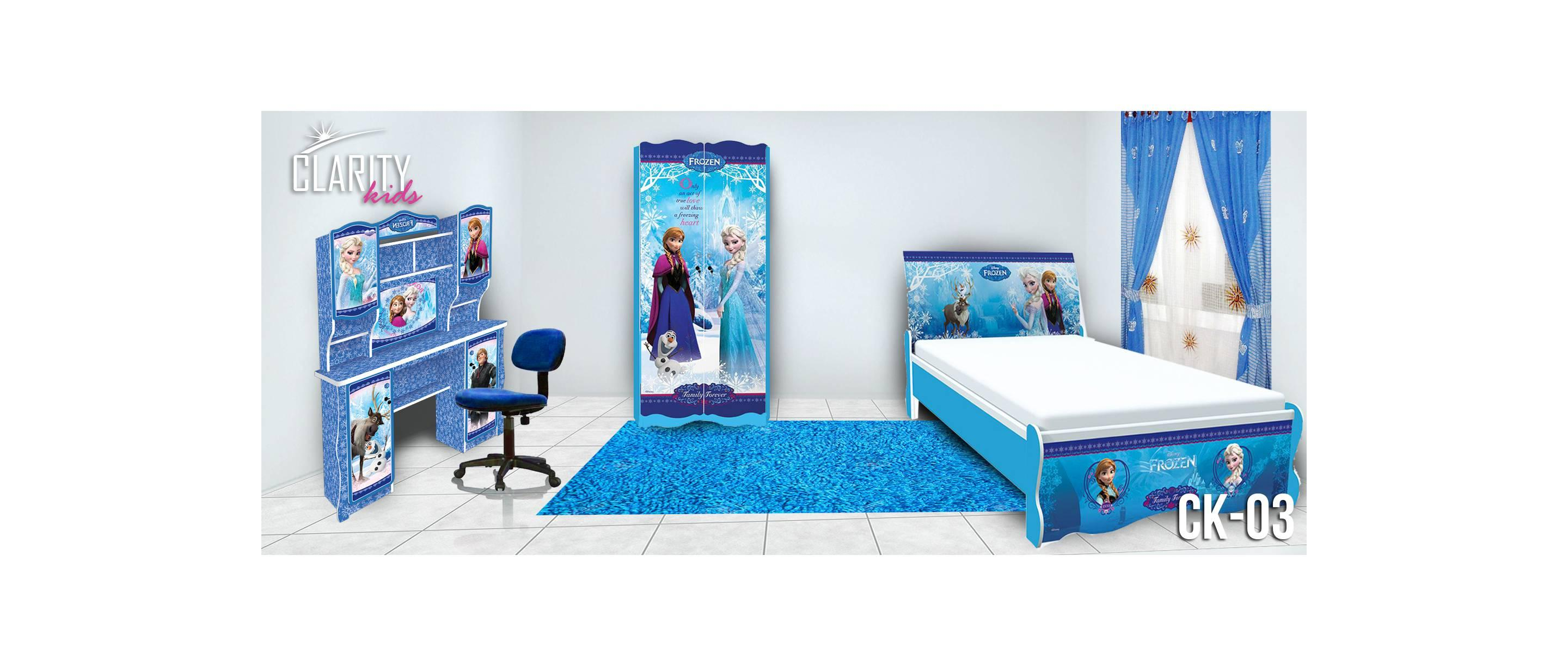 Diskon Bedroom Set Clarity Kids Single Bed Room Ck 03 Frozen Kamar for proportions 2880 X 1224