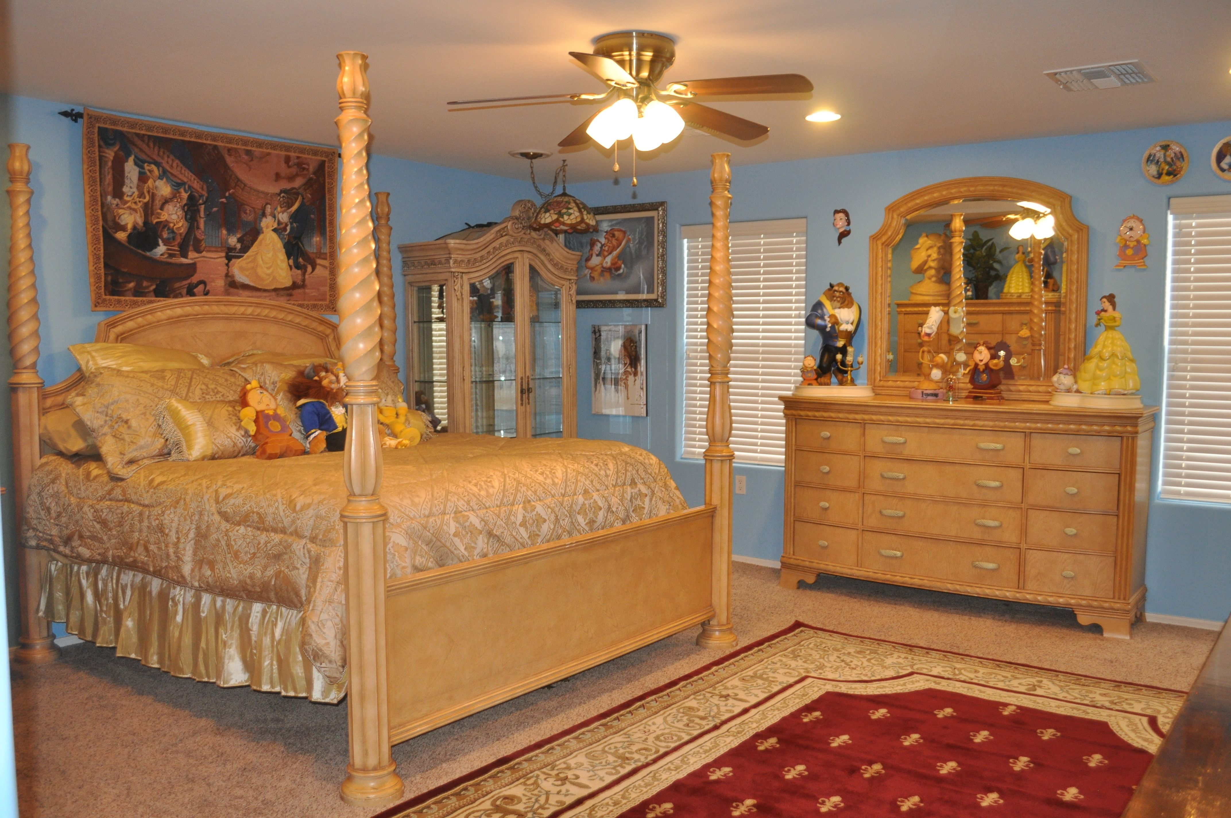 Disney Beauty And The Beast Bedroom My Disney Decorating In 2019 inside measurements 4288 X 2848