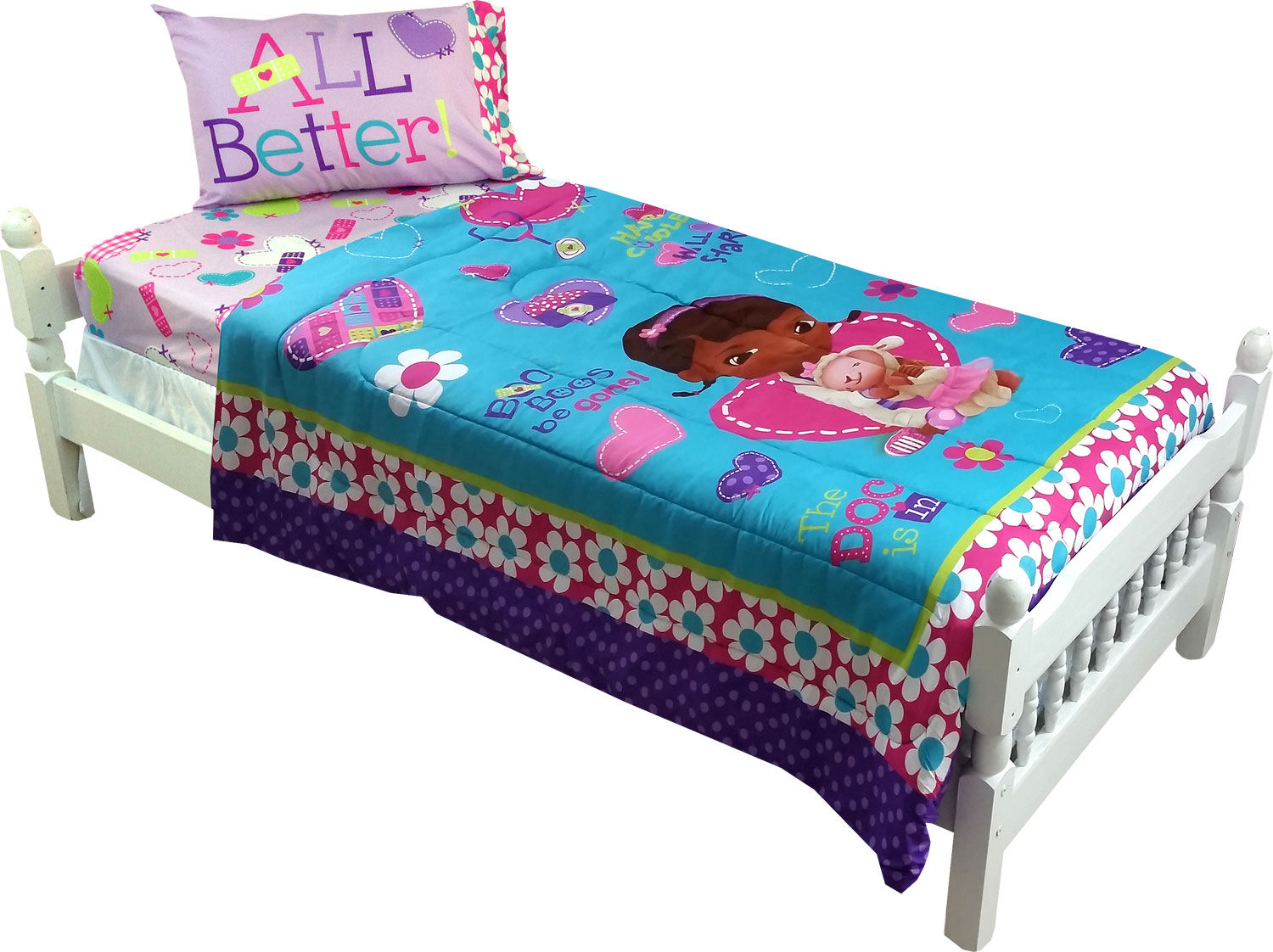 Disney Doc Mcstuffins Twin Or Full Bedding Comforter 1 Each within proportions 1500 X 1122