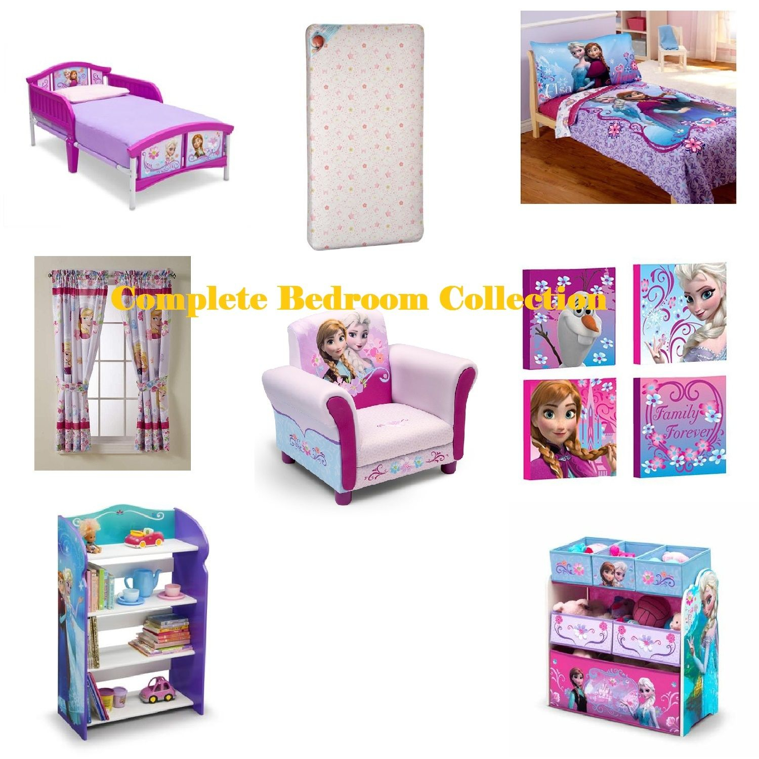 Disney Frozen Complete Toddler Bedroom Set Vicks Great Deals in size 1500 X 1500