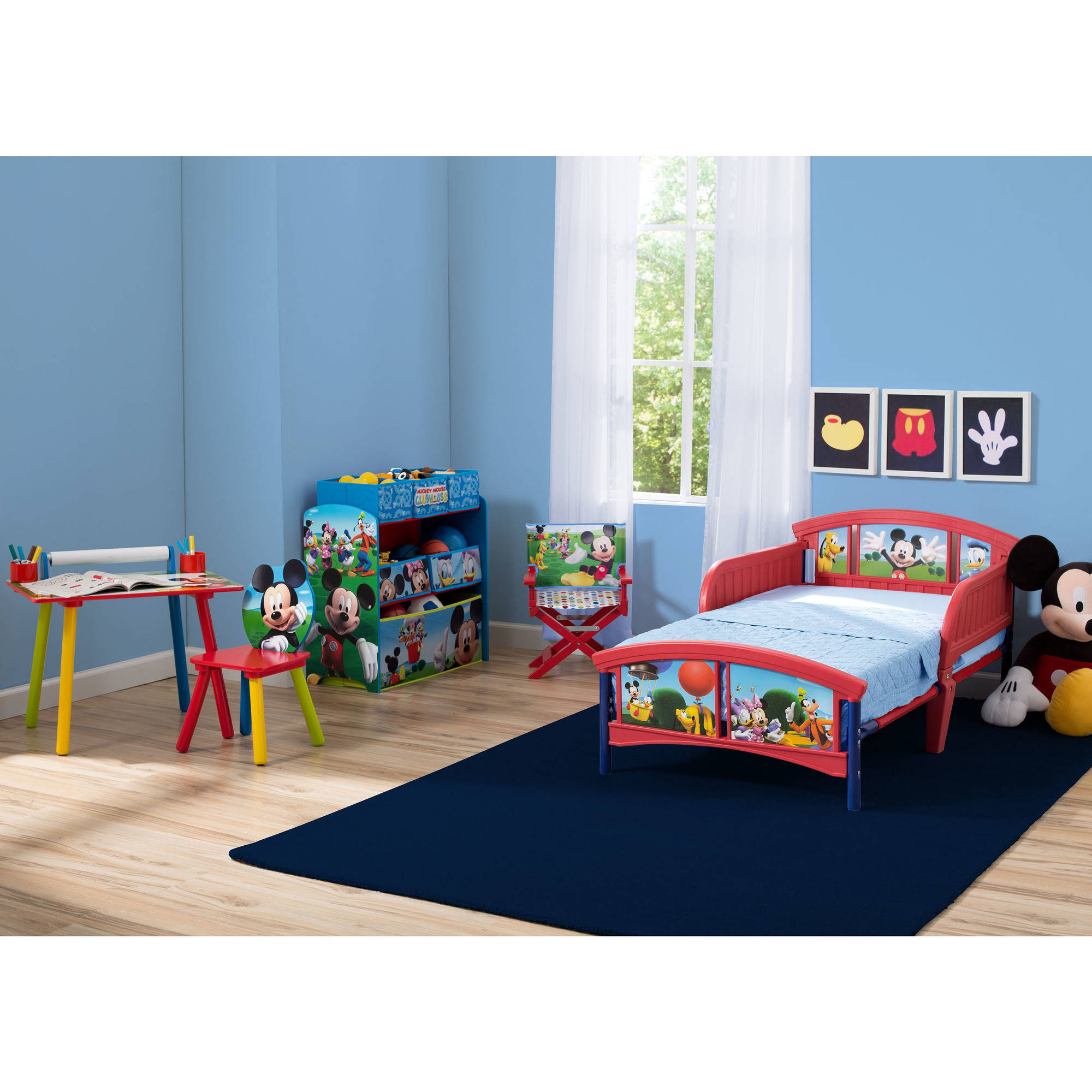 Disney Mickey Mouse Room In A Box With B Walmart throughout measurements 2000 X 2000