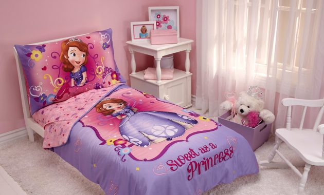 Disney Sofia The First 3pc Toddler Bedding Set With Bonus Matching Pillow Case for size 2000 X 2000