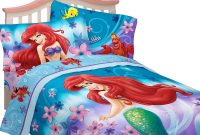 Disneys Little Mermaid Cascading Flowers Twin Comforter Set for proportions 1000 X 1000