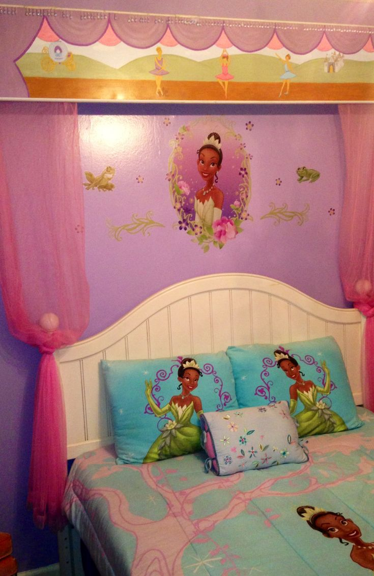 Disneys Princess Tiana Themed Bedroom Home Decor Princess within sizing 735 X 1132