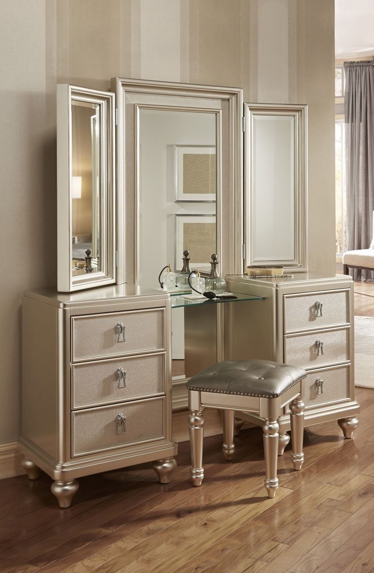 Diva Vanity Dresser Stool Decor Dresser With Mirror Bedroom throughout measurements 736 X 1128