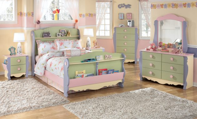 Doll House 4pc Kids Bedroom Set Wtwin Bed inside sizing 3000 X 2400