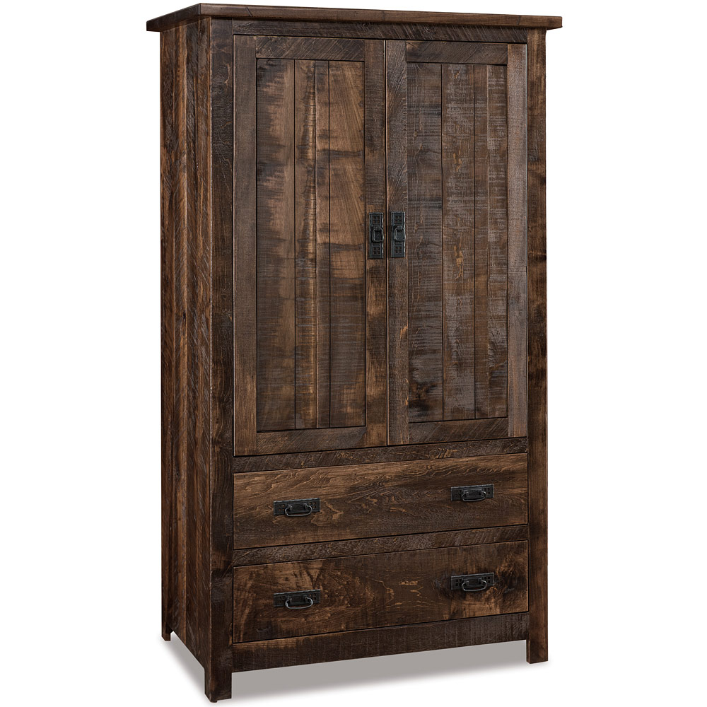 Dumont Amish Armoire with dimensions 1000 X 1000