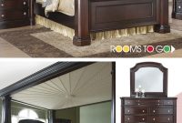 Dumont Cherry 6 Pc Queen Canopy Bedroom Ro Everything Canopy in proportions 1200 X 2500