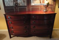 Duncan Phyfe Bedroom Furniture Mahogany Double Bow Front Dresser intended for sizing 1600 X 1200