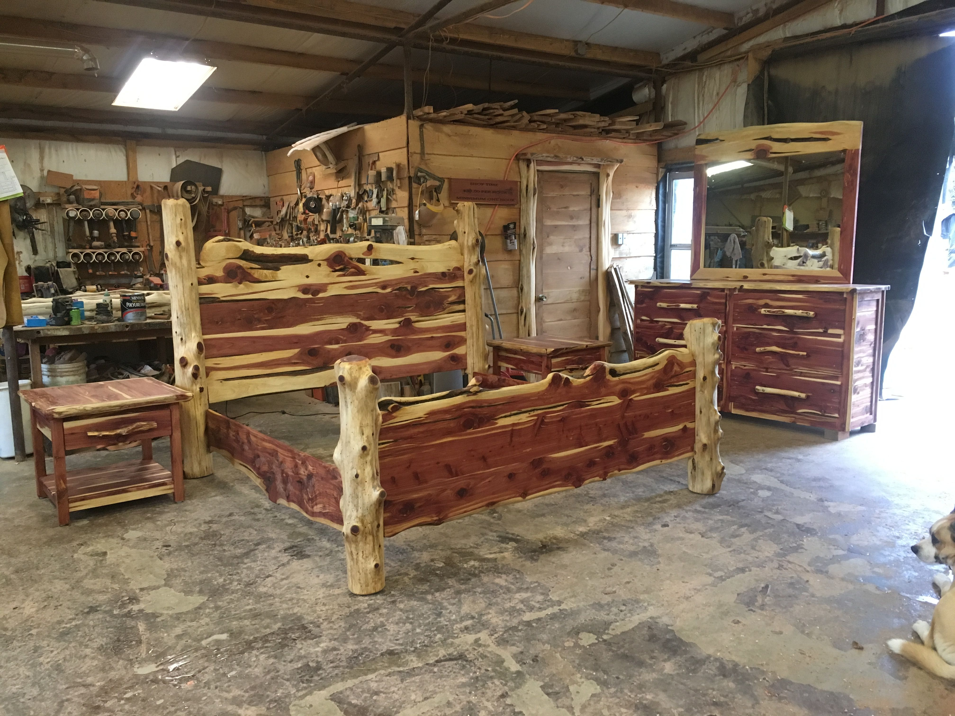 Eastern Red Cedar Bedroom Set More Than Wood In 2019 inside measurements 4032 X 3024