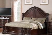 Edington Mansion Platform Bed European Cherry Size California pertaining to measurements 1600 X 1600