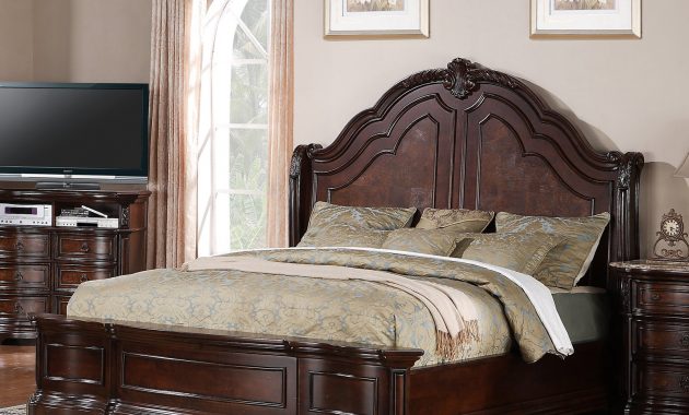 Edington Mansion Platform Bed European Cherry Size California pertaining to measurements 1600 X 1600