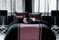 Elegant Black Pink Playboy Bedding Set 3 Bedroom Decor Pink in dimensions 920 X 920