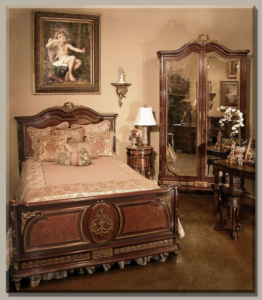 Elegant French Bedroom Furniture Comes With The Luxurious Looks regarding size 912 X 1043