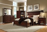 Ellsworth 4 Piece King Bedroom Set Cherry in sizing 1500 X 1092