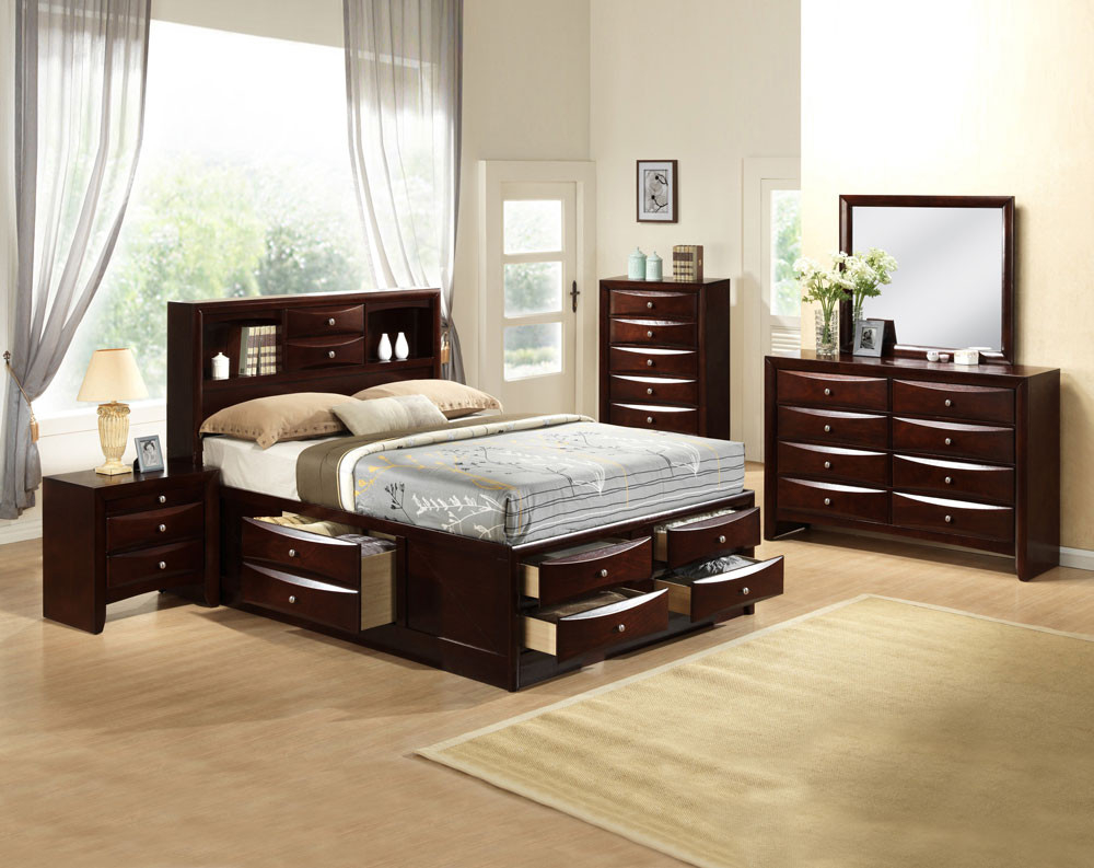 Emily Bedroom Collection in measurements 1000 X 793