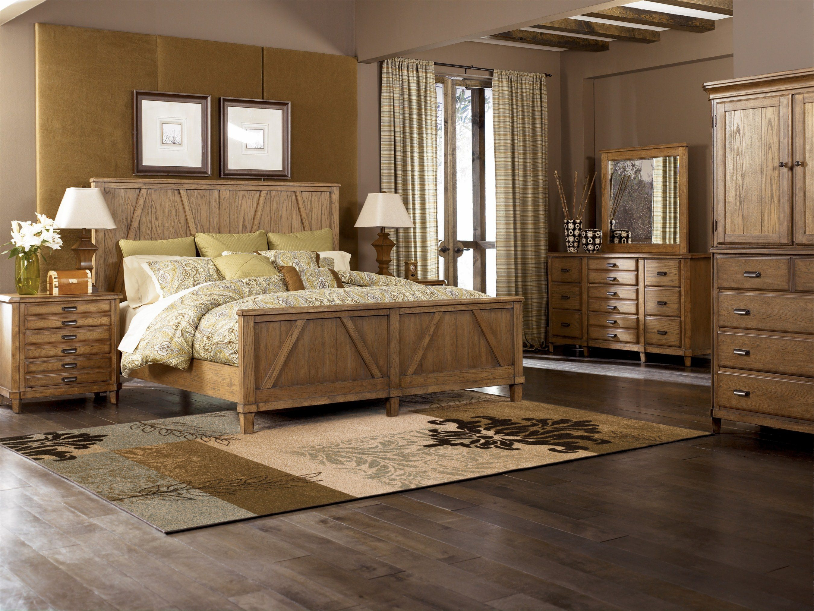 Enchanting Light Wood Bed Solid Queen Colored Full Bedroom Frame for proportions 2700 X 2027