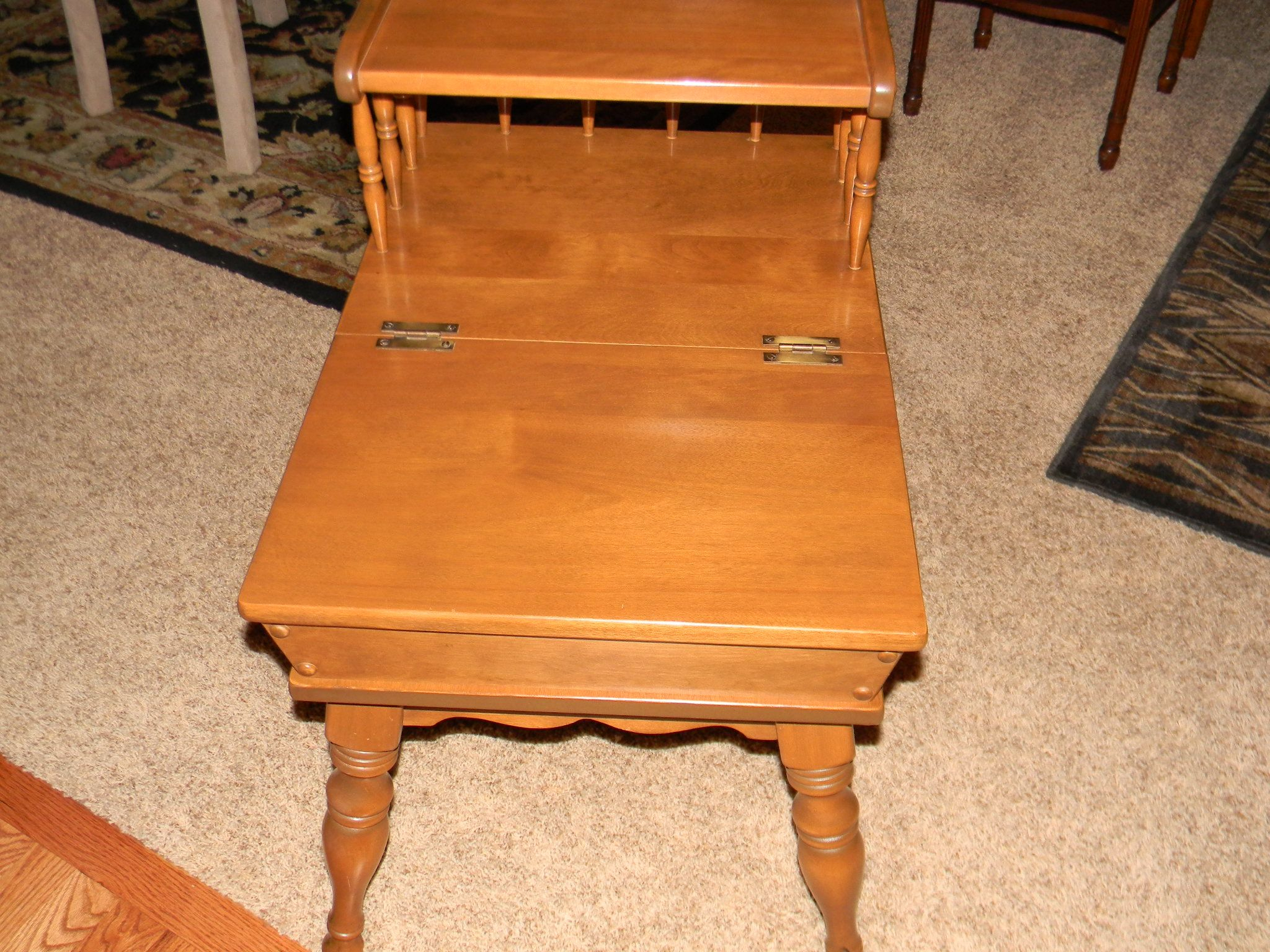 Ethan Allen Furniture Maple 1960s Ethan Allen Colonial 1957 with dimensions 2048 X 1536