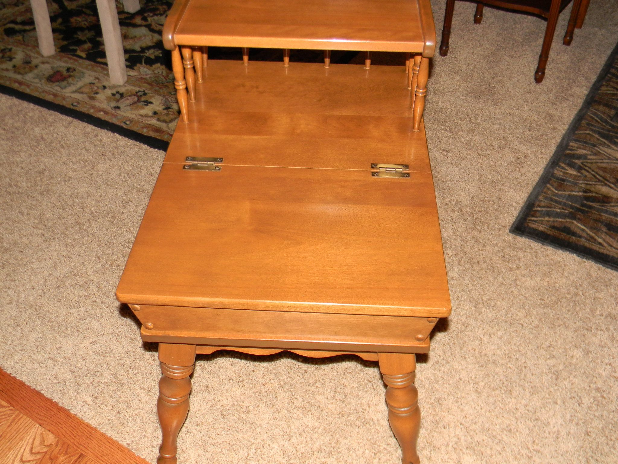 Ethan Allen Furniture Maple 1960s Ethan Allen Colonial 1957 within measurements 2048 X 1536