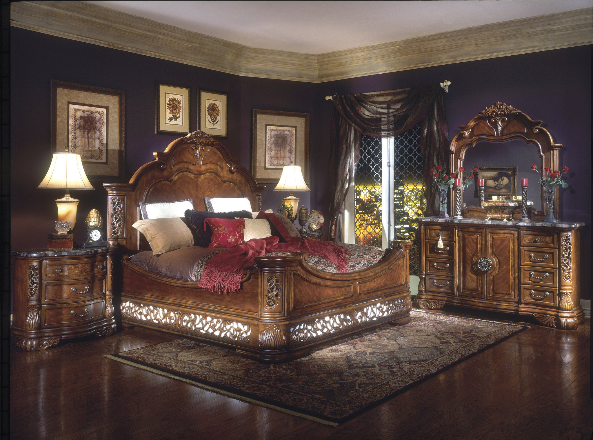 Excelsior Formal Bedroom Collection Aico for measurements 2046 X 1518