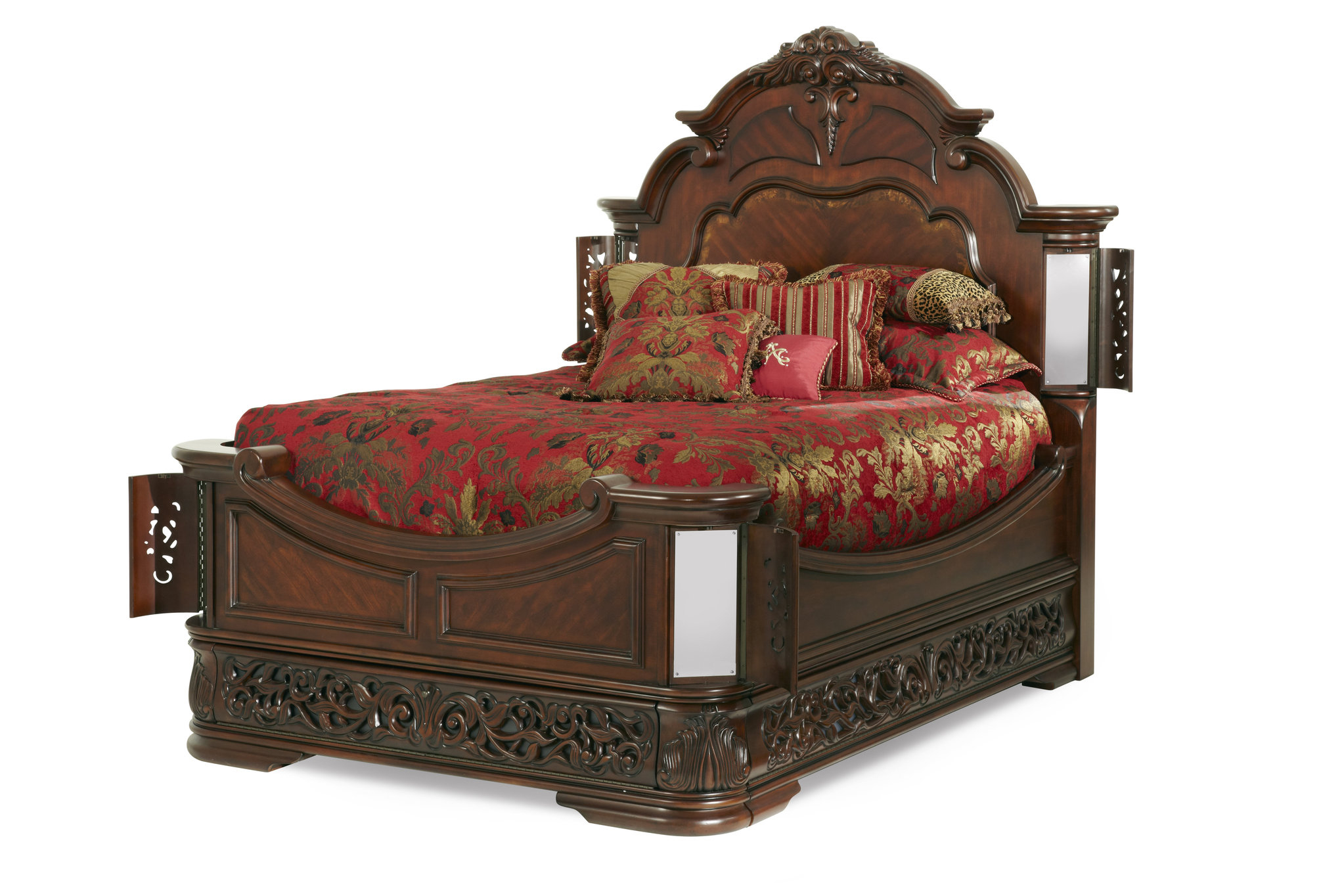 Excelsior Formal Bedroom Collection Aico intended for sizing 2046 X 1364