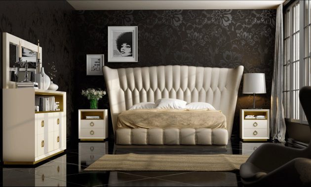 Exclusive Leather Platform Bedroom Furniture Sets intended for dimensions 1700 X 1000