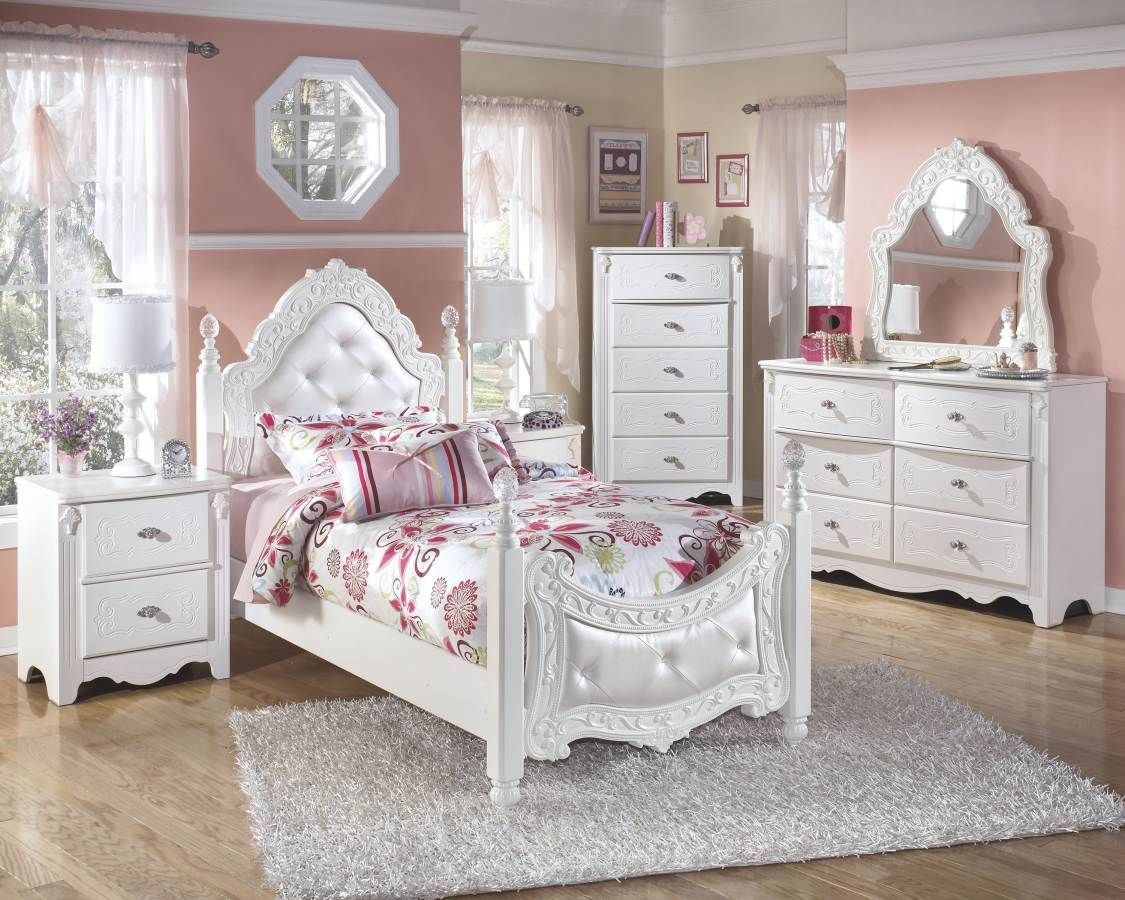 Exquisite Luminous White Wood Glass Kids Bedroom Set Kids Bedroom regarding proportions 1125 X 900