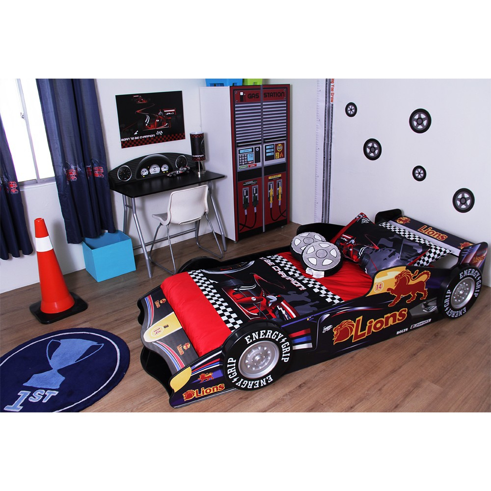 F1 Racing Car 3 Pieces Bedroom Set for measurements 1000 X 1000