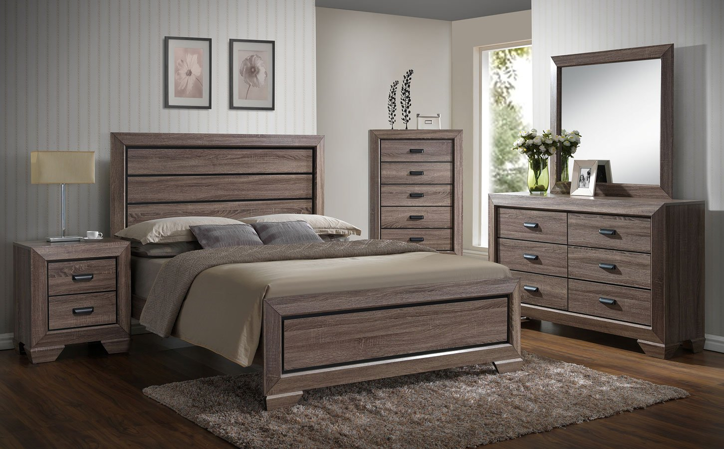 Farrow Panel Bedroom Set inside sizing 1451 X 900