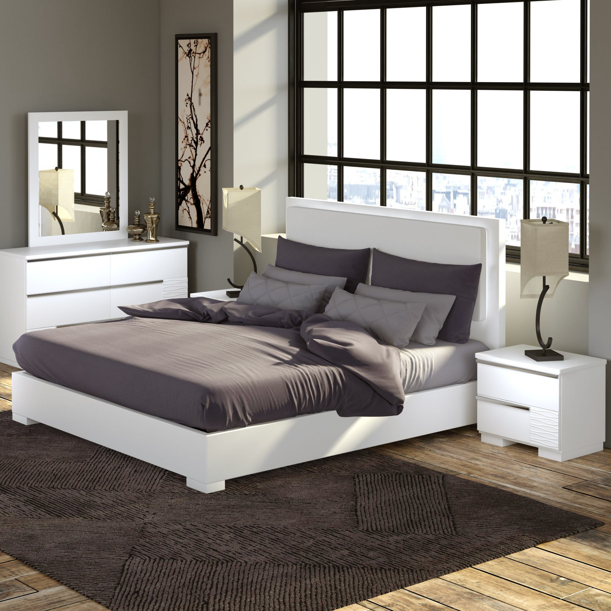 Fenner Platform 5 Piece Bedroom Set inside sizing 2000 X 2000