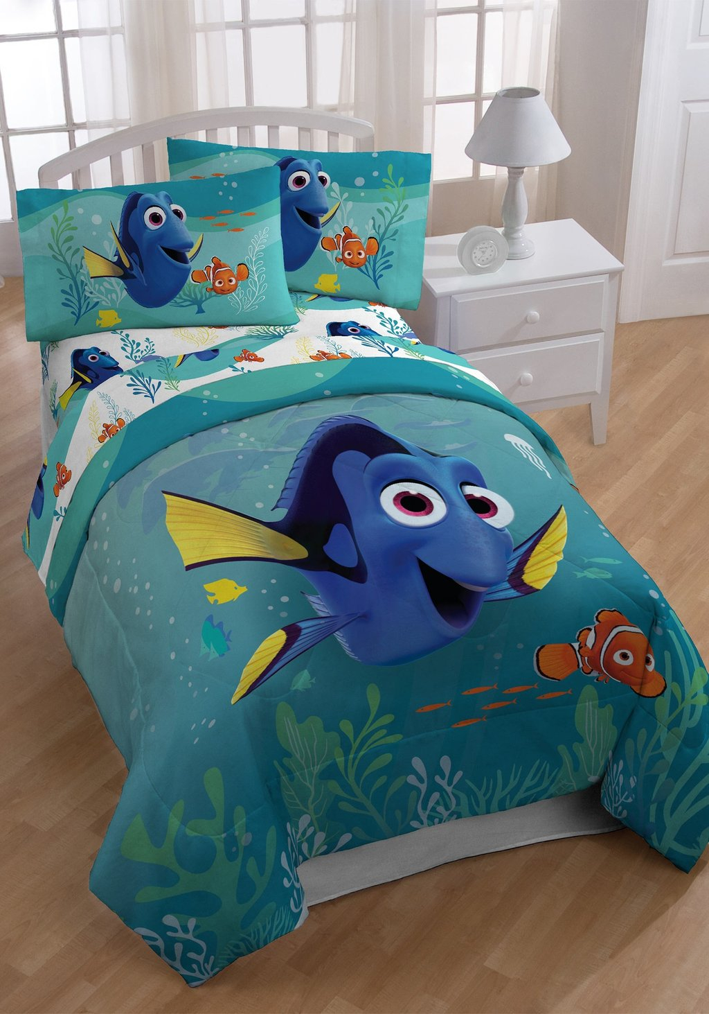 Finding Nemo Bedding Full Bedding Set Collection Black And White intended for sizing 1024 X 1463