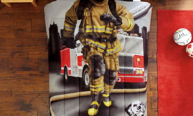 Firefighter Twin Comforter Set Fireman Bedding Gray Red For Boy Or with regard to size 1800 X 2250