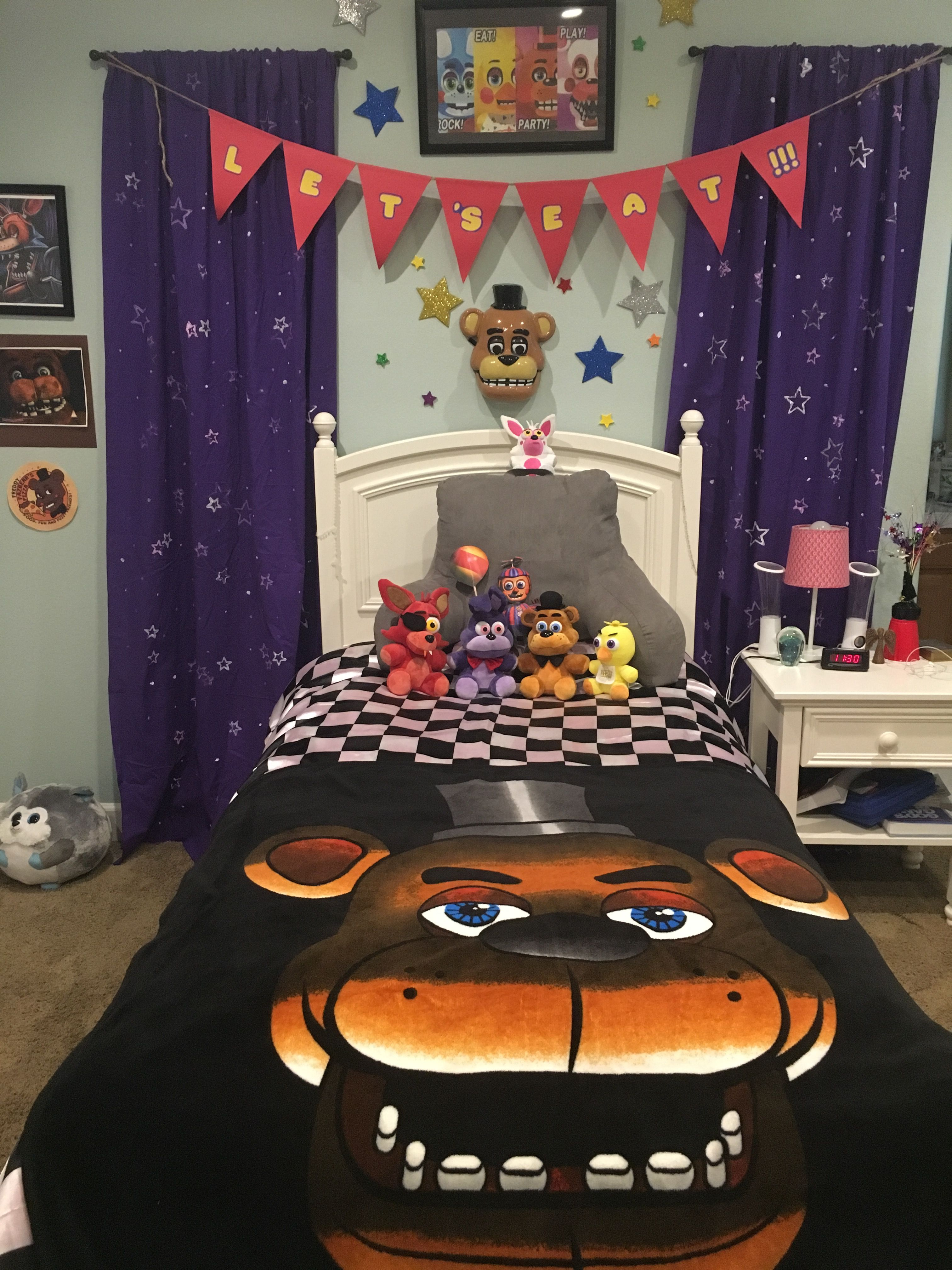 Five Nights At Freddys Themed Bedroom Diy Crafts Fnaf Five inside dimensions 3024 X 4032