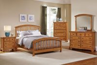 Forsyth Arched Bedroom Set Medium Oak Vaughan Bassett Furniture Cart for size 1600 X 1024