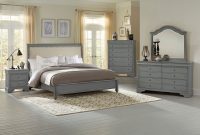 French Market Upholstered Bedroom Set Zinc throughout dimensions 1300 X 1024