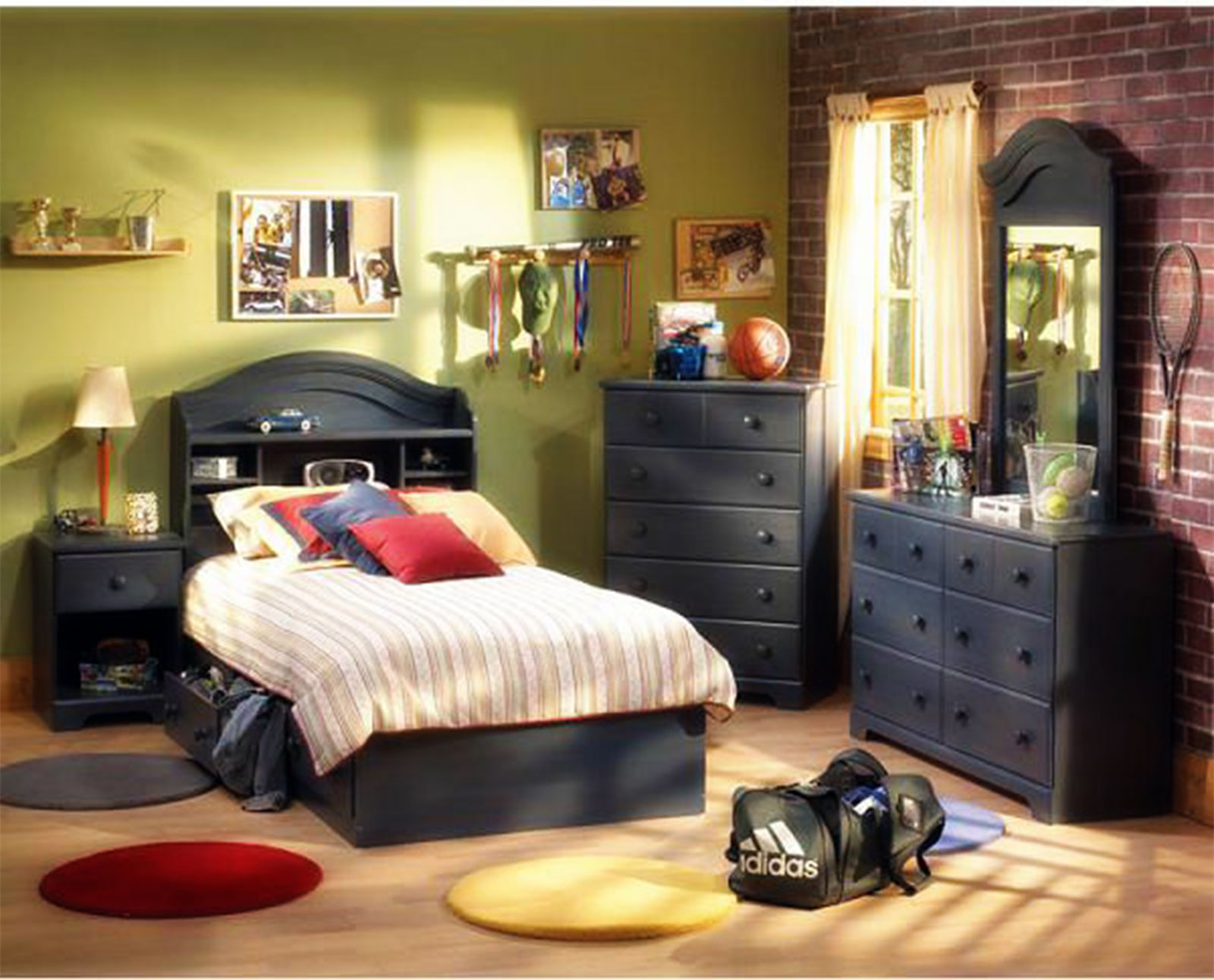 Full Gray Bed Set For Teenage Boys Furniture Ideas Deltaangelgroup for dimensions 1600 X 1291