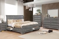 Furniture Of America Brandt Storage Bedroom Set In Gray in sizing 1200 X 722