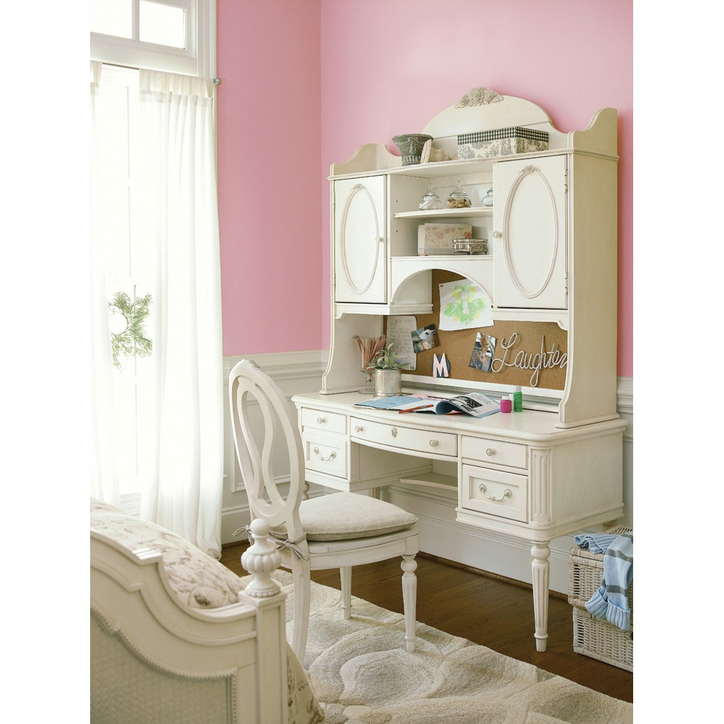 Gabriella Student Desk With Storage Hutch intended for proportions 1020 X 1020