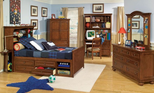 Garrett Twin Or Full Boys Wood Bedroom Inspiration Furniture Set inside sizing 1200 X 800