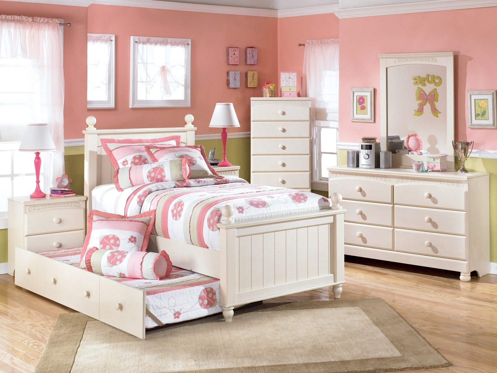 Girls Bedroom Sets Suitable Combine With Twin Bedroom Sets For Girls for measurements 1600 X 1200