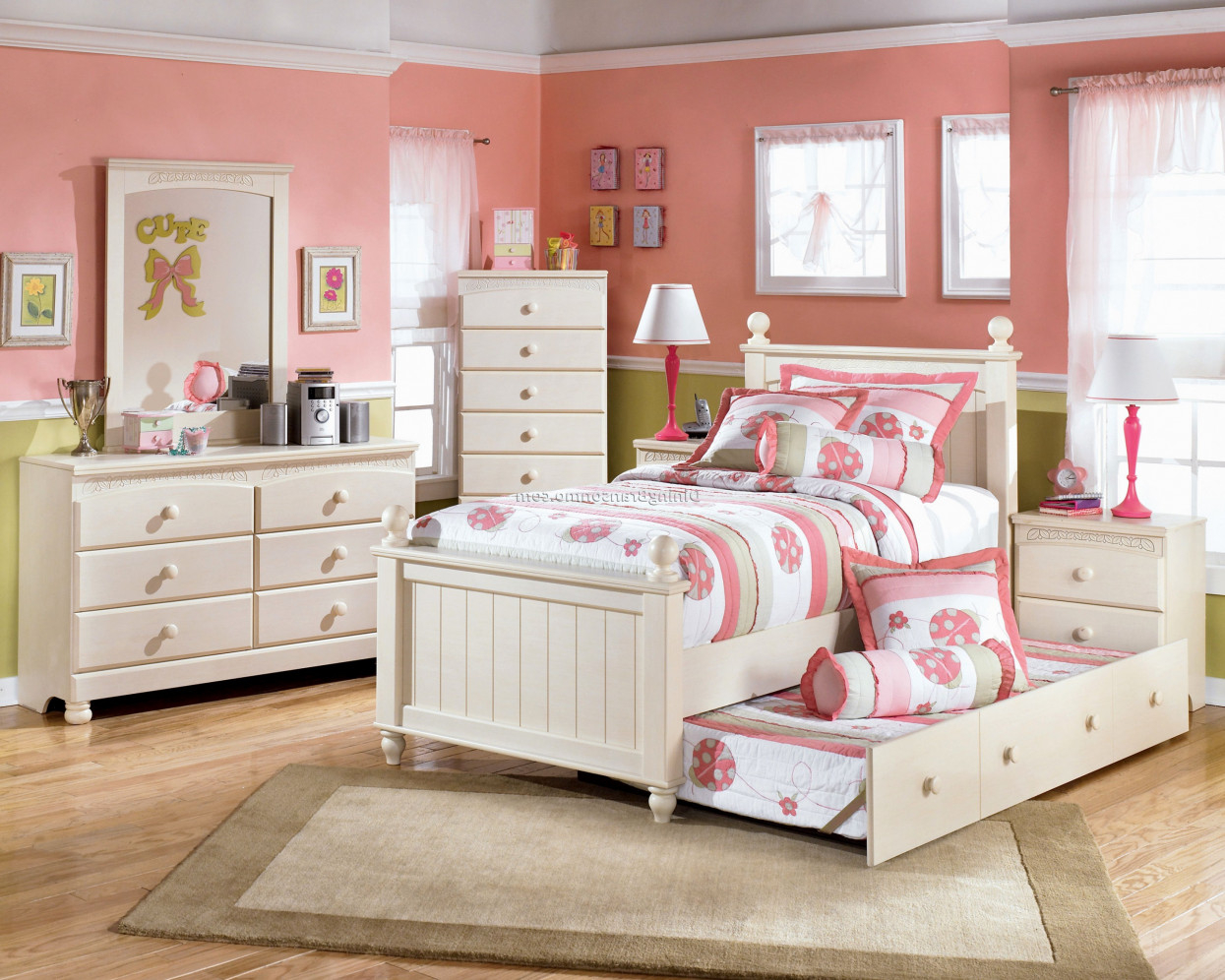 Girls Full Bedroom Set Bedroom Interior Decorating Toddler Bedroom in proportions 1245 X 996