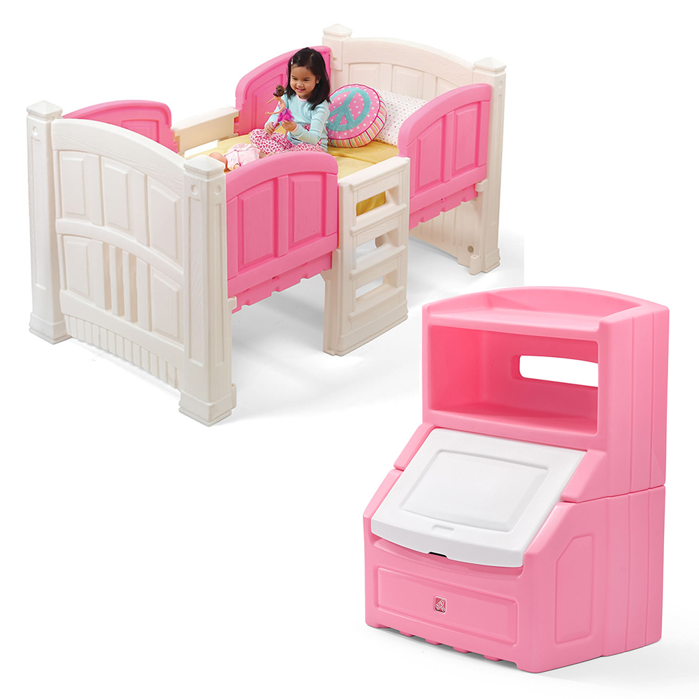 Girls Loft Storage Bedroom Set inside size 1000 X 1000