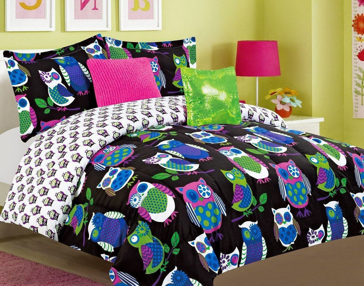 Girls Owl Bedding Sets Today House Photos for size 1224 X 964