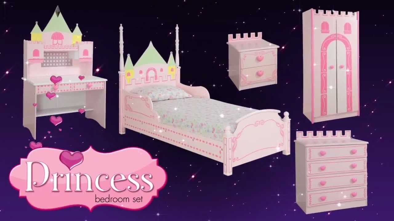 Girls Princess Bedroom Sets Disney Princess Collection Coastal Style with proportions 1280 X 720