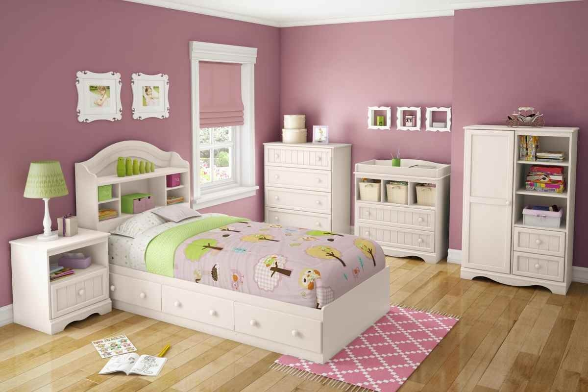 Girls White Bedroom Furniture Cileather Home Design Ideas inside measurements 1200 X 800