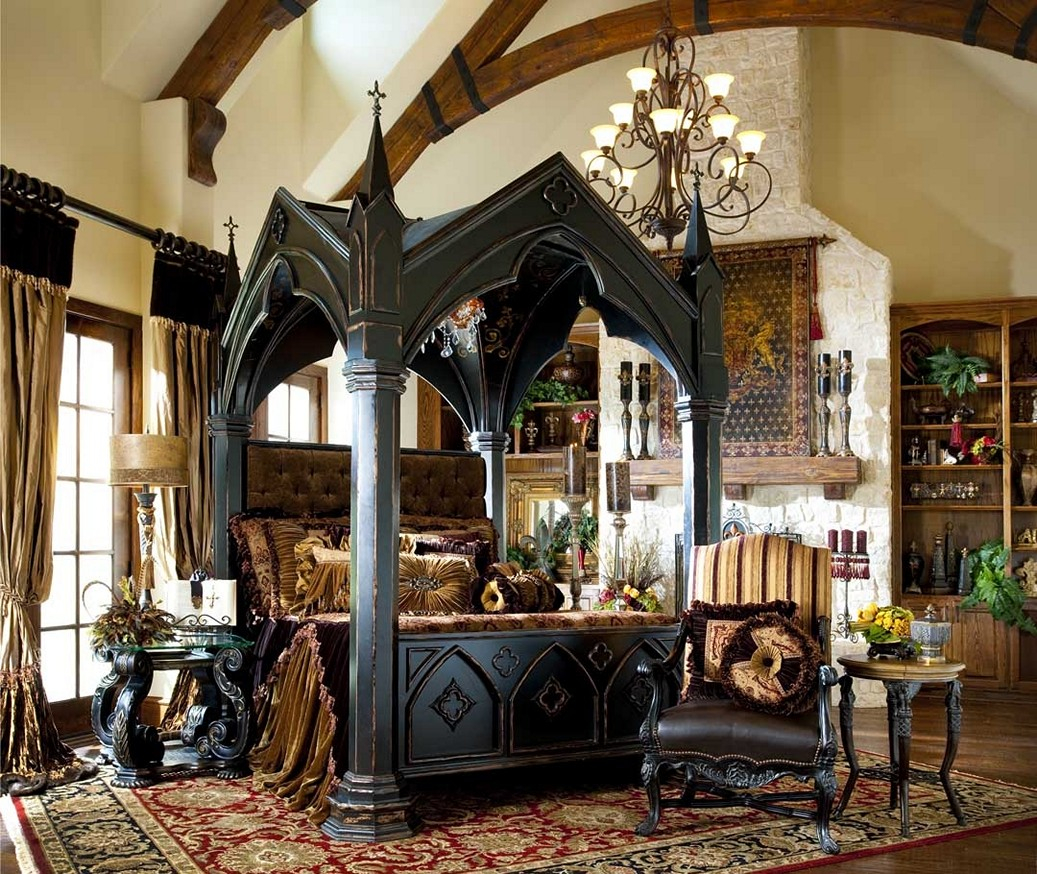 Gothic Bedroom Furniture Sets Modern Home Design intended for sizing 1037 X 874