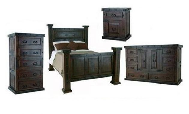 Grand Hacienda Vera Cruz Bedroom Set 4 State Rustic Furniture in dimensions 1100 X 1100